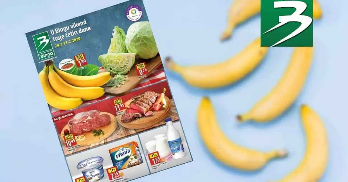 Bingo vikend akcija. kataloska akcija bingo., Katalog tide persil