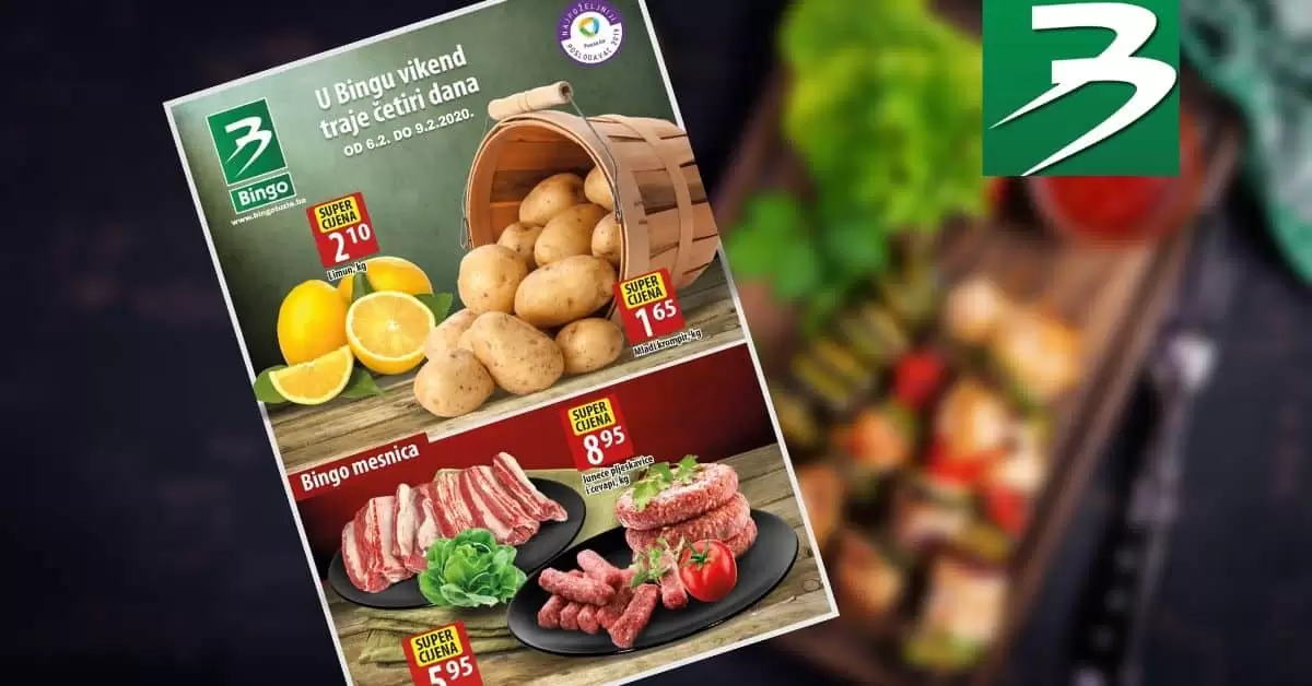 Bingo akcijski katalog. bingo letak. bingo super cijena. konzum akcija mesne preradjevine
