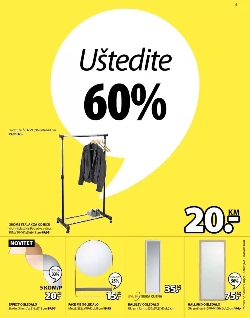 Jysk akcijski katalog. Jysk sararajevo. jysk.ba akcija stolica. Jysk madraci garancija. Jysk povrat novca.   snizenje