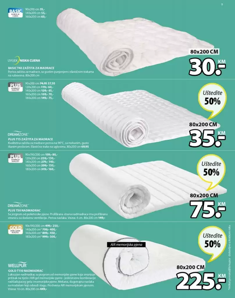 Jysk akcijski katalog. Jysk sararajevo. jysk.ba akcija stolica. Jysk madraci garancija. Jysk povrat novca.  madrac. nadmadrac