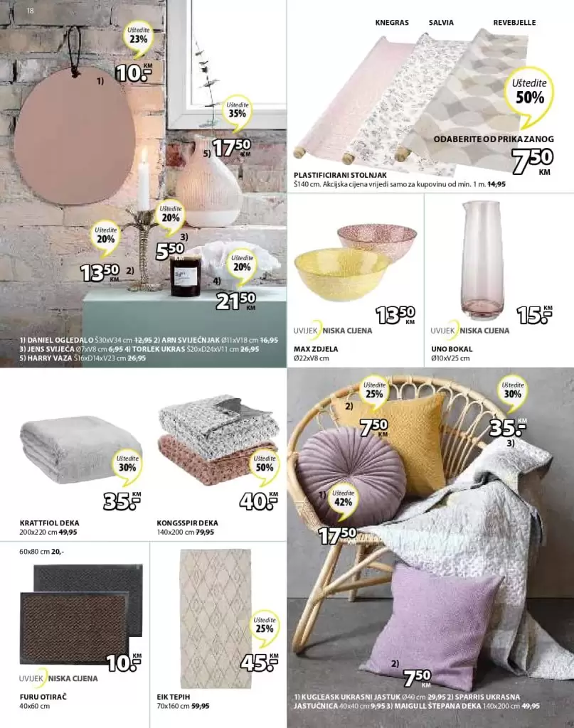 Jysk akcijski katalog. Jysk sararajevo. jysk.ba akcija stolica. Jysk madraci garancija. Jysk povrat novca.  deka 