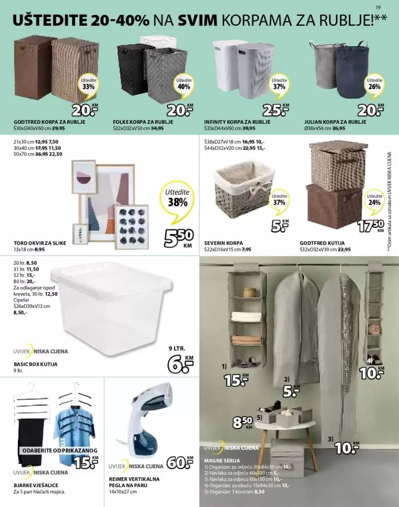 Jysk akcijski katalog. Jysk sararajevo. jysk.ba akcija stolica. Jysk madraci garancija. Jysk povrat novca.  kutije za odlaganje