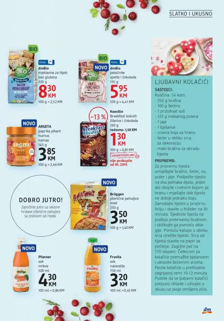 dm akcijski katalog. dm katalog. letak. akcija. snizenje. snizeno. losion za tijelo argeta