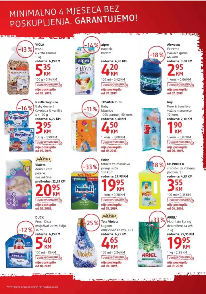 dm akcijski katalog. dm katalog. letak. akcija. snizenje. snizeno. losion za tijelo deterdzent omeksivac iskustva