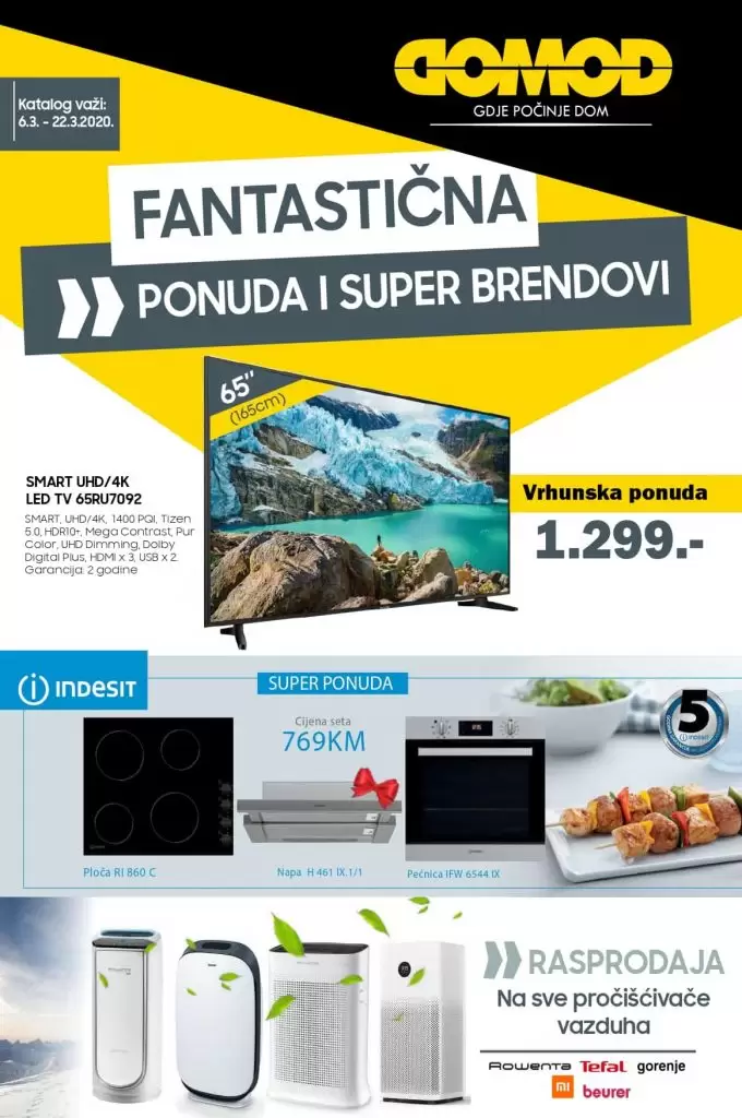 domod black friday. domod katalog. domod televizori.