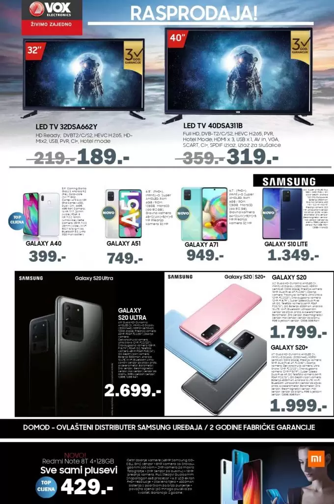 domod black friday. domod katalog. domod televizori.