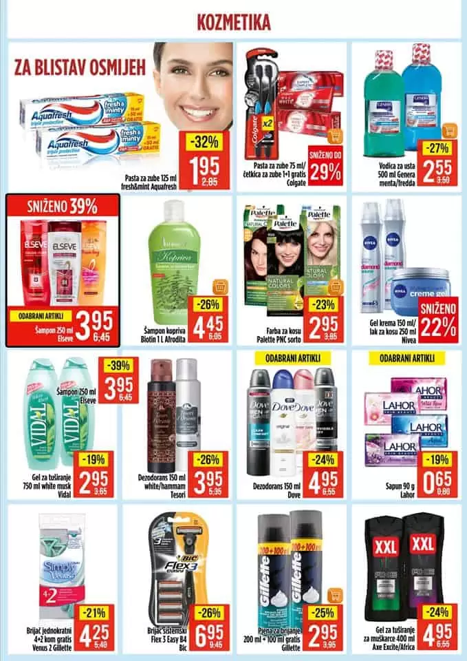 bingo akcijski katalog. snizenje. popust. akcija. snizeno. 