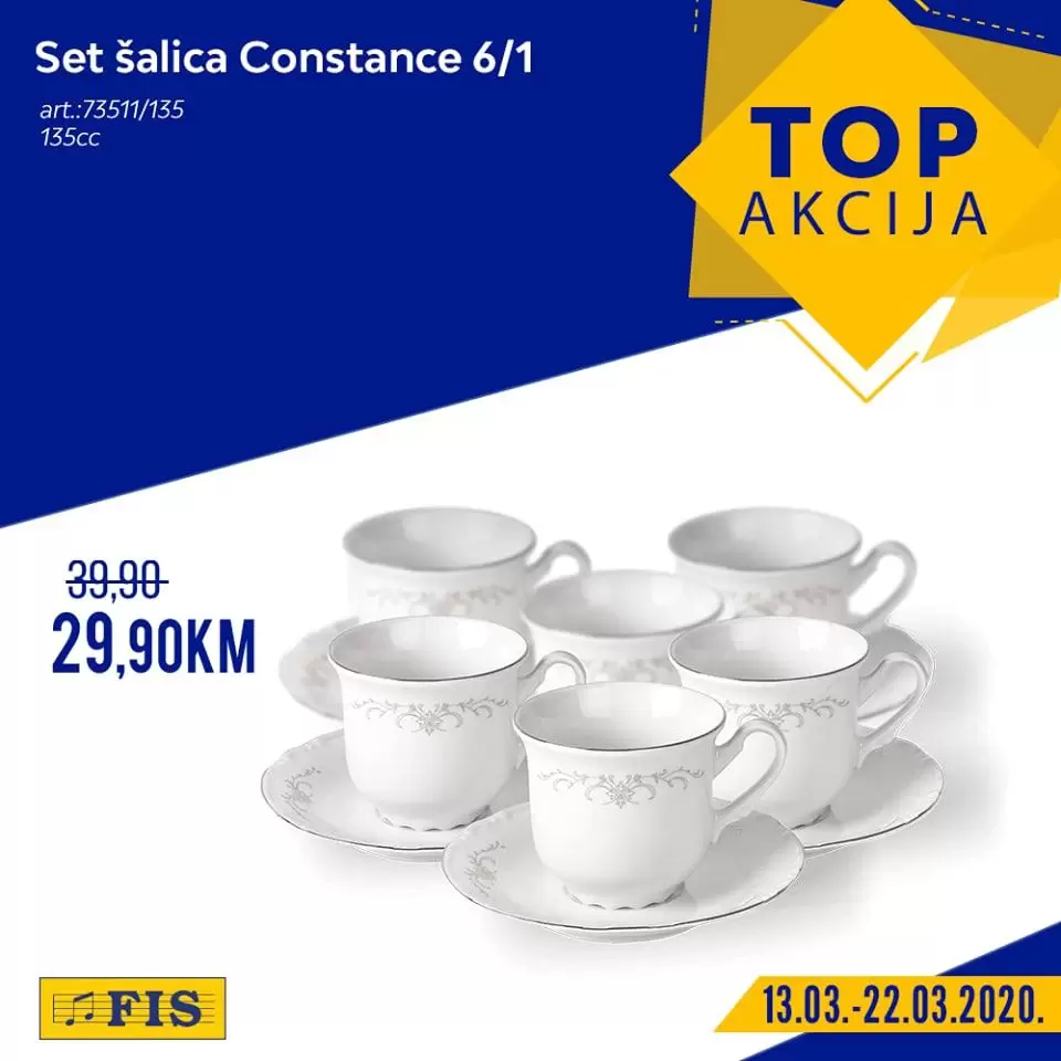 Fis top akcija. fis katalog. snizenje. popust. soljice