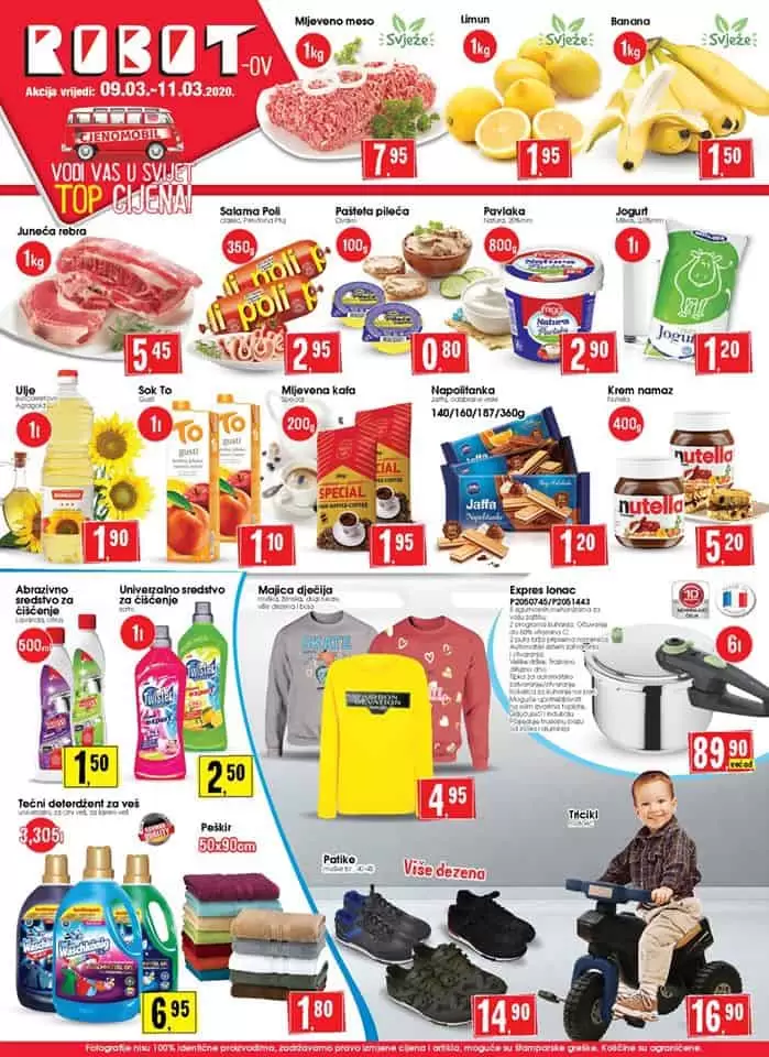 robot akcijski katalog. snizenje. akcija. popust.