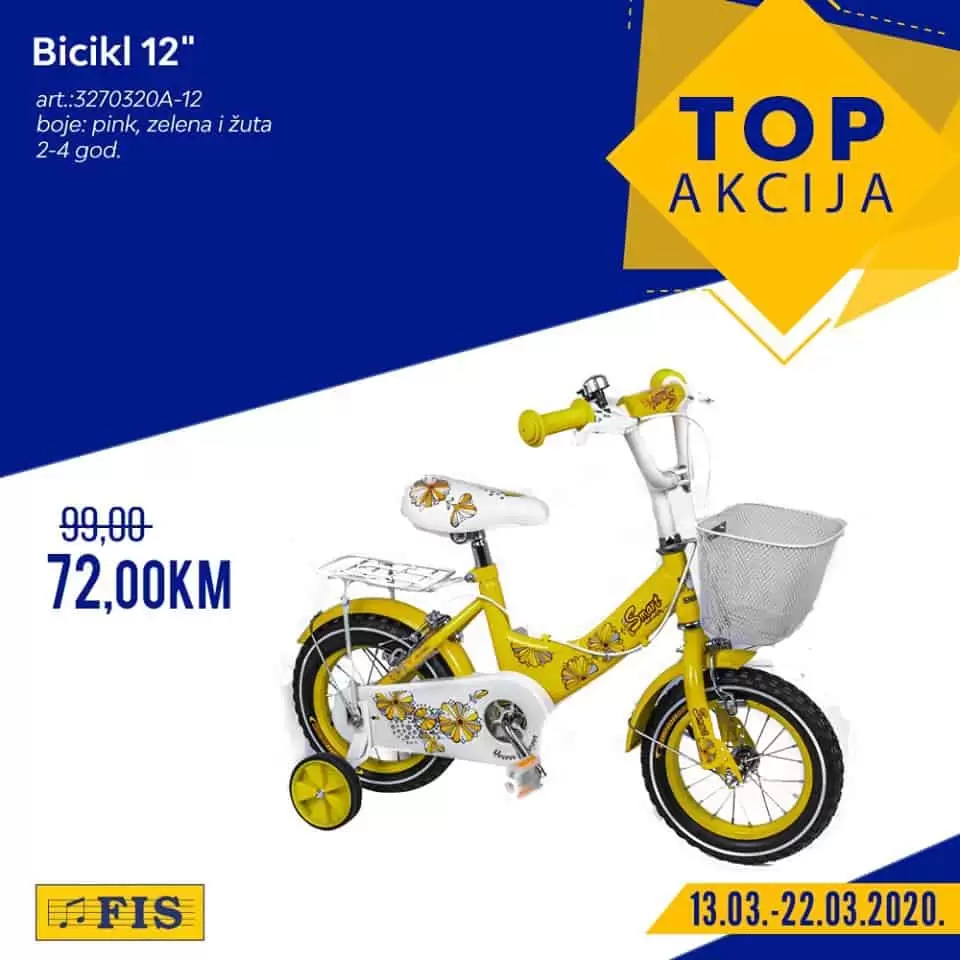 Fis top akcija. fis katalog. snizenje. popust. bicikl