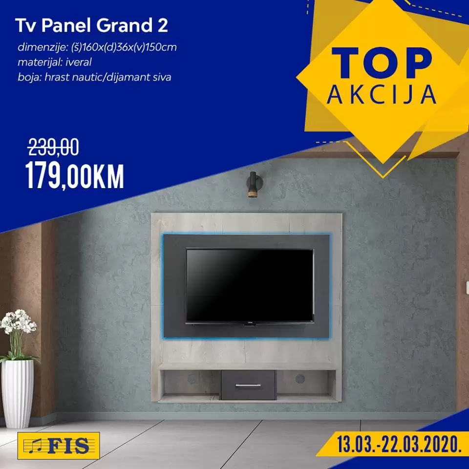 Fis top akcija. fis katalog. snizenje. popust. televizor