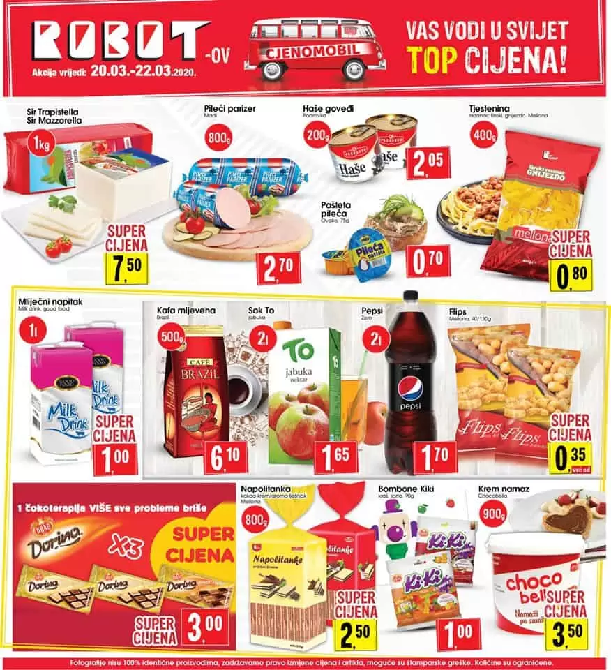 robot akcijski katalog. robot snizenje. popust. 