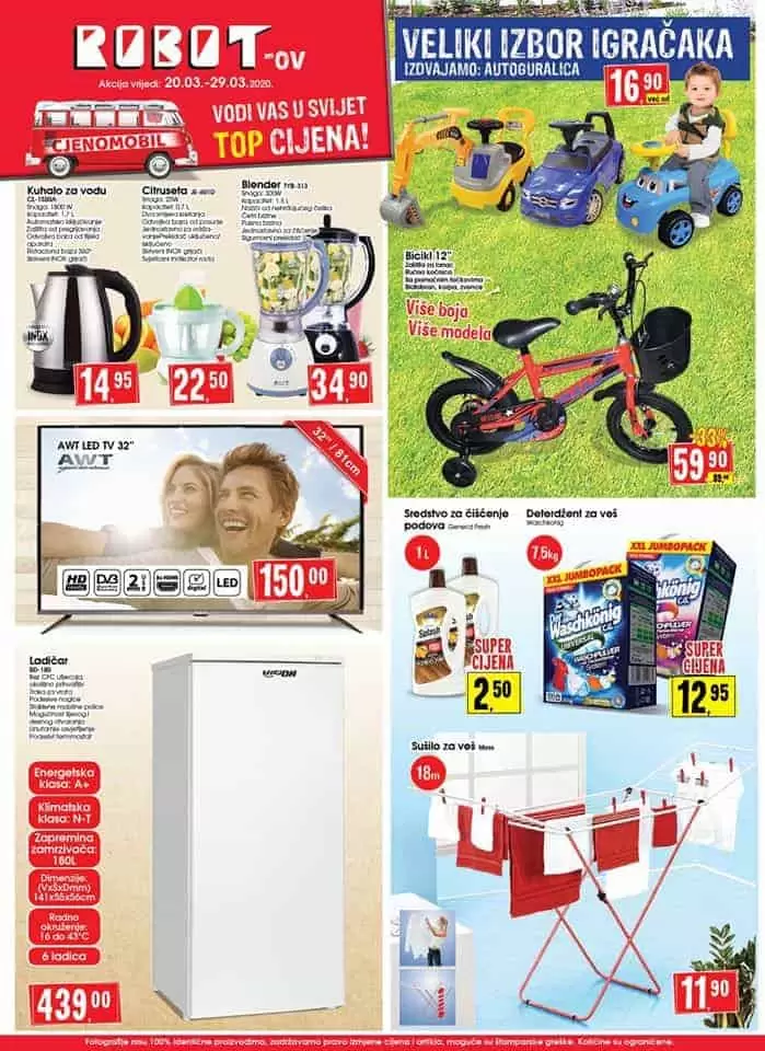 robot akcijski katalog. robot snizenje. popust. 
