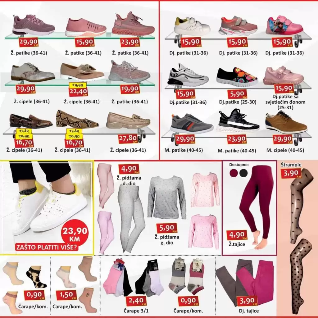 izbor trgovine super akcija. snizenje korona virus. 