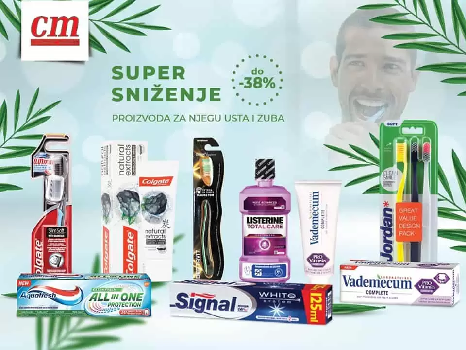 cm oralna higijena. cm akcijski katalog. snizenje, akcija. snizeno. popust