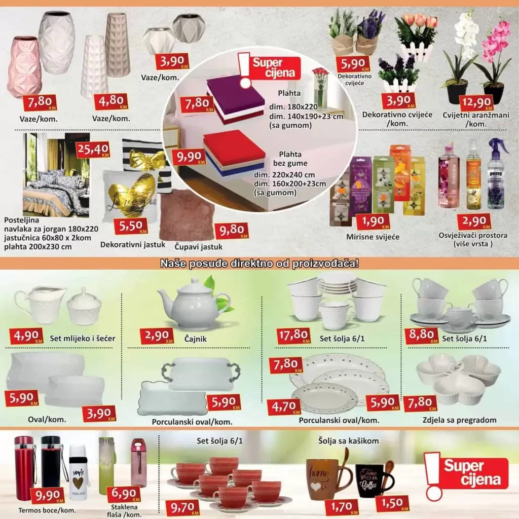 izbor trgovine super akcija. snizenje korona virus. 