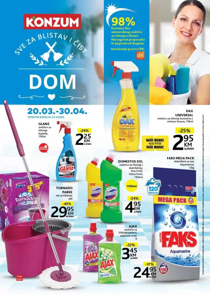 Konzum akcijski katalog. snizenje. snizeno. popust. akcija. popusti. korona virus