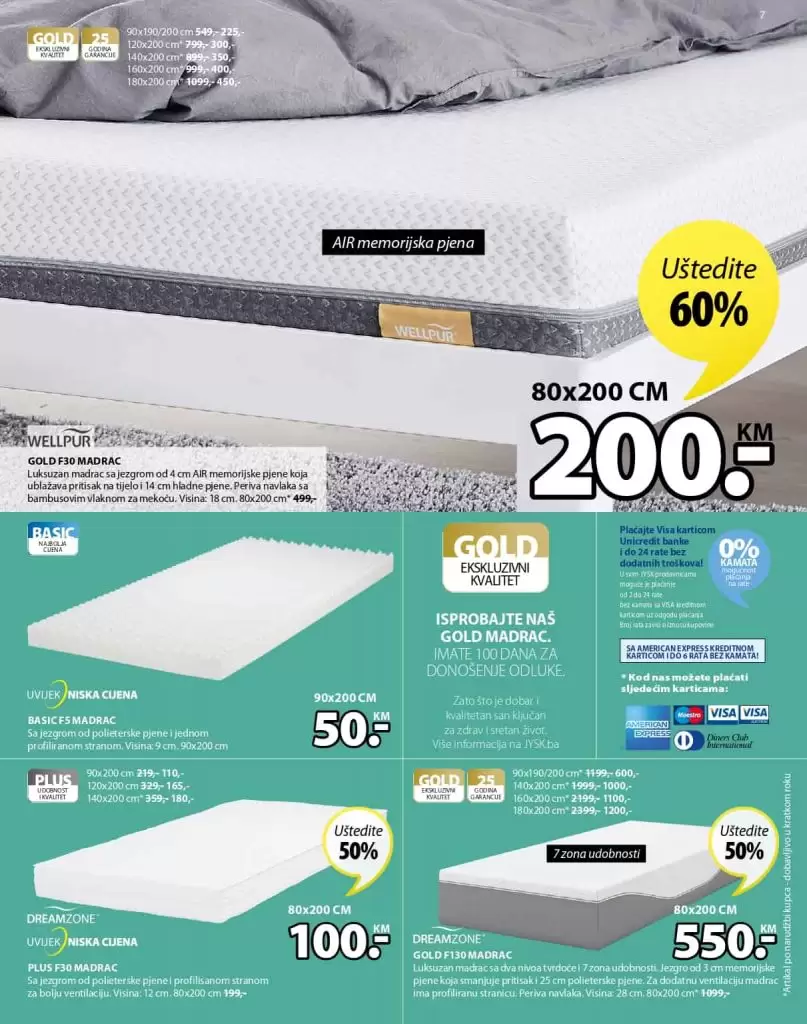 Jysk katalog. Jysk snizenje. Jysk popust. jysk.ba rasprodaja. jsk kreveti i madraci. krevet