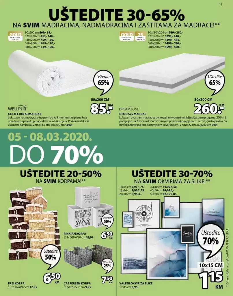 Jysk katalog. Jysk snizenje. Jysk popust. jysk.ba rasprodaja. jsk kreveti i madraci. snizenje. 
