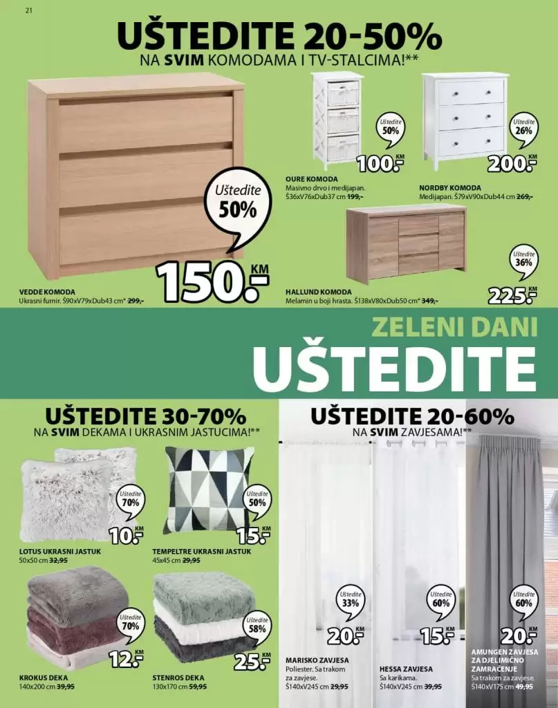 Jysk katalog. Jysk snizenje. Jysk popust. jysk.ba rasprodaja. jsk kreveti i madraci. komode