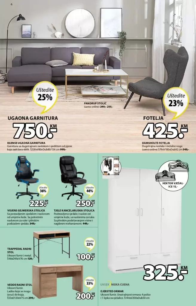 Jysk akcijski katalog. snizenje. popust. Jysk madrac, Jysk rasporodaja.