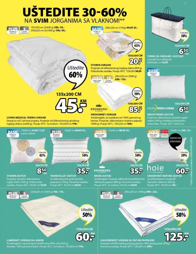 jysk akcijski katalog. snizenje. popust, korona virus. online kupovina. 