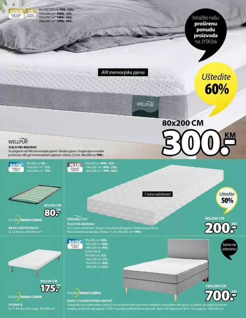 jysk akcijski katalog. snizenje. popust, korona virus. online kupovina. 