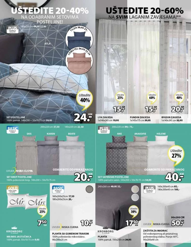 jysk akcijski katalog. snizenje. popust, korona virus. online kupovina. 