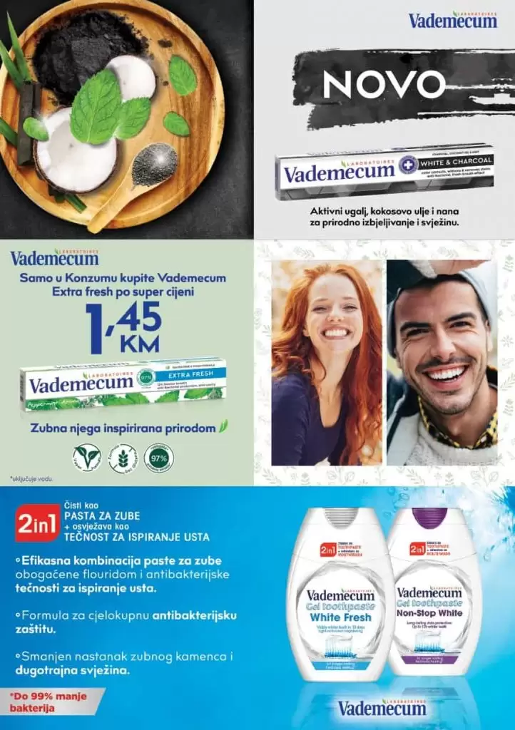 Konzum dani oralnog zdravlja. akcijski katalog 