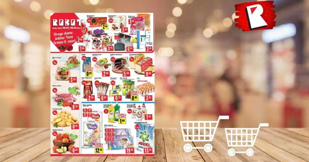 robot akcijski katalog. robot katalog. snizenje, snizeno. akcija. popust katalog. bingo