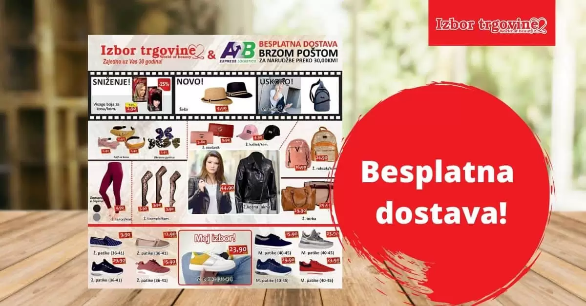 Izbor trgovine akcijski leta. korona virus. akcijski katalog. katalog. akcija.