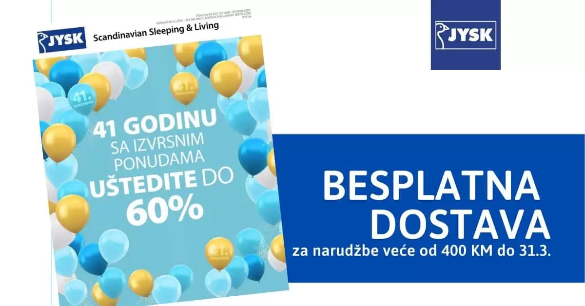Jysk akcijski katalog. snizenje. akcija. popust. katalog.