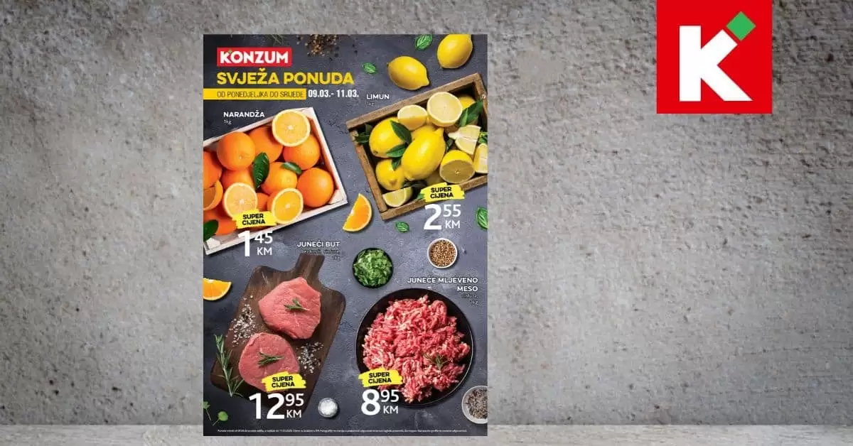 akcijski katalog konzum. Konzum katalog.