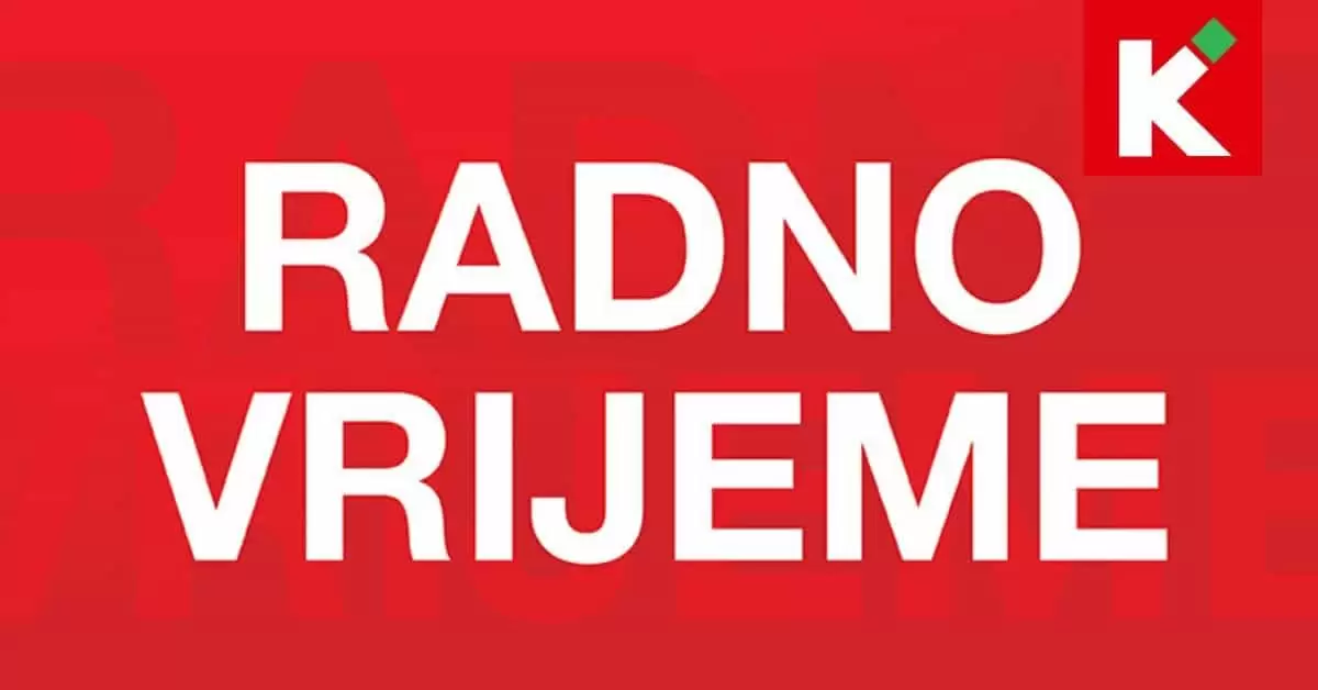 Konzum radno vrijeme prodavnica! Važno obavještenje!
