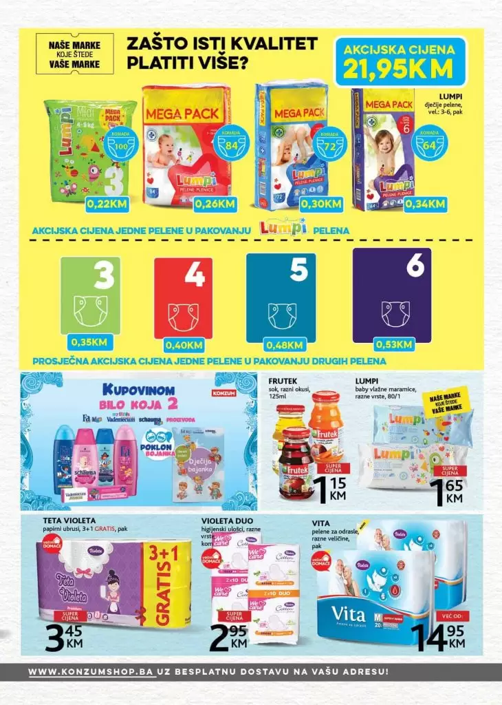 konzum online. dnevna akcija konzum. konzum bih. konzum katalog.