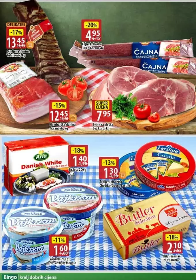 Bingo akcijski katalog. Bingo katalog. 