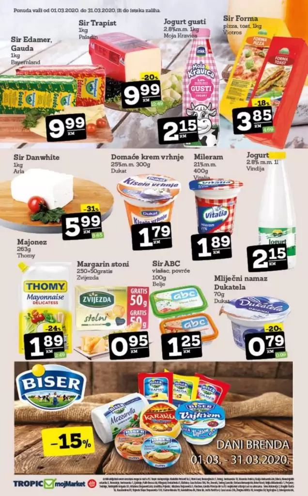 tropic. moj market. akcija. katalog. snizenje. snizeno, ustedite. popust. akcijski katalog. korona virus.