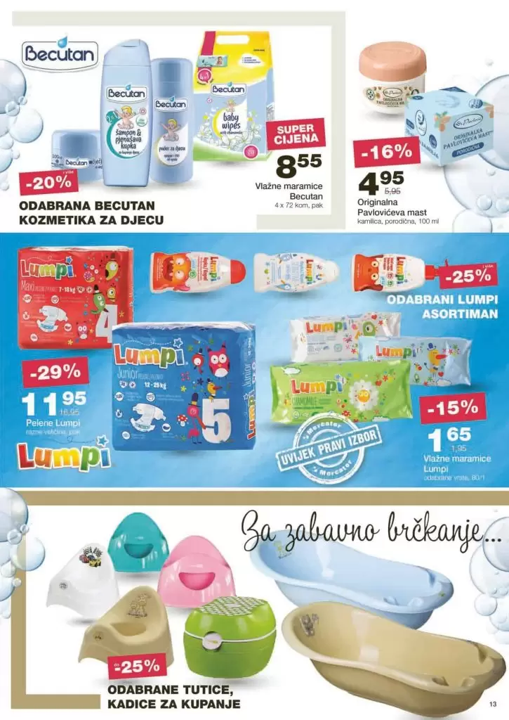mercator katalog. mercator lozionicka prodavnice vlazne maramice