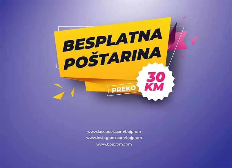 bojporm onliine kupoviina, besplatna dostava.