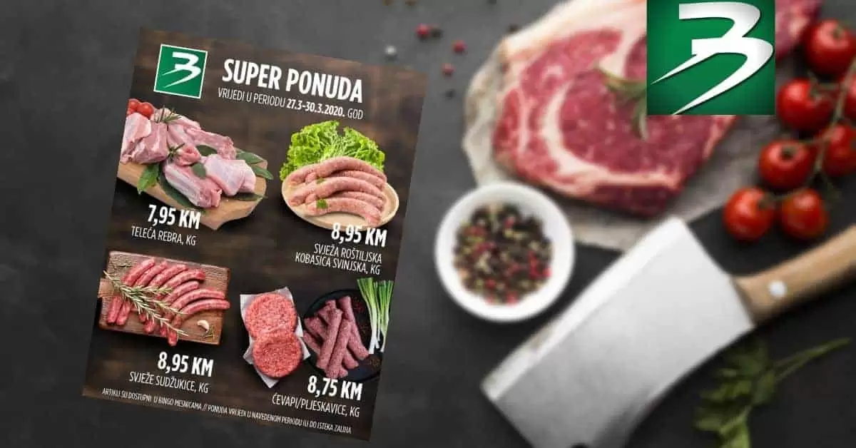 Bingo akcijski katalog. Snizenje. Akcija. Popust. Snizeno. popusti. Korona virus.