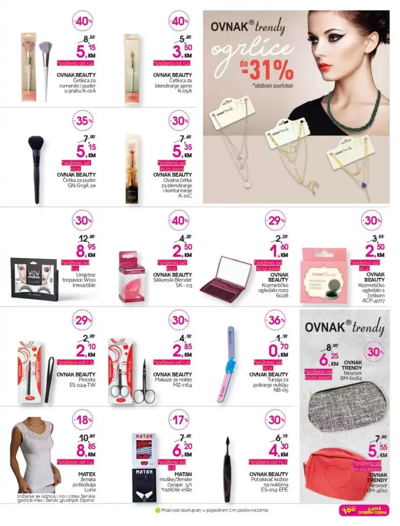 cm katalog, katalog. snizenje. popust. poklon za 8. mart. dodaci za sminkanje