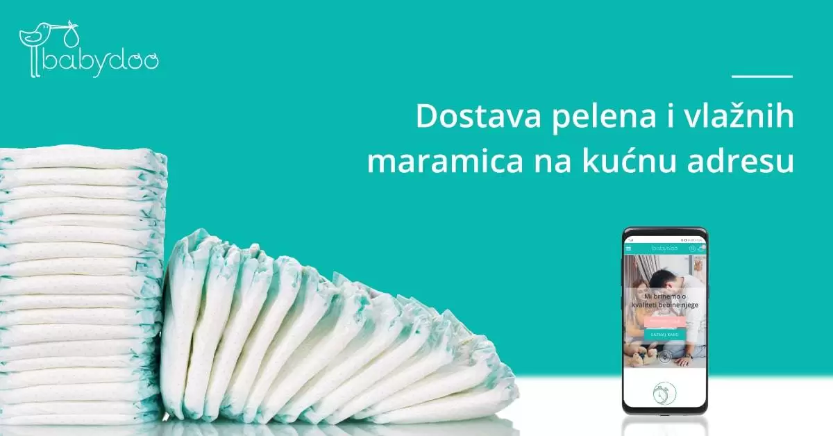 besplatna dostava pelena. bebe . pampers.