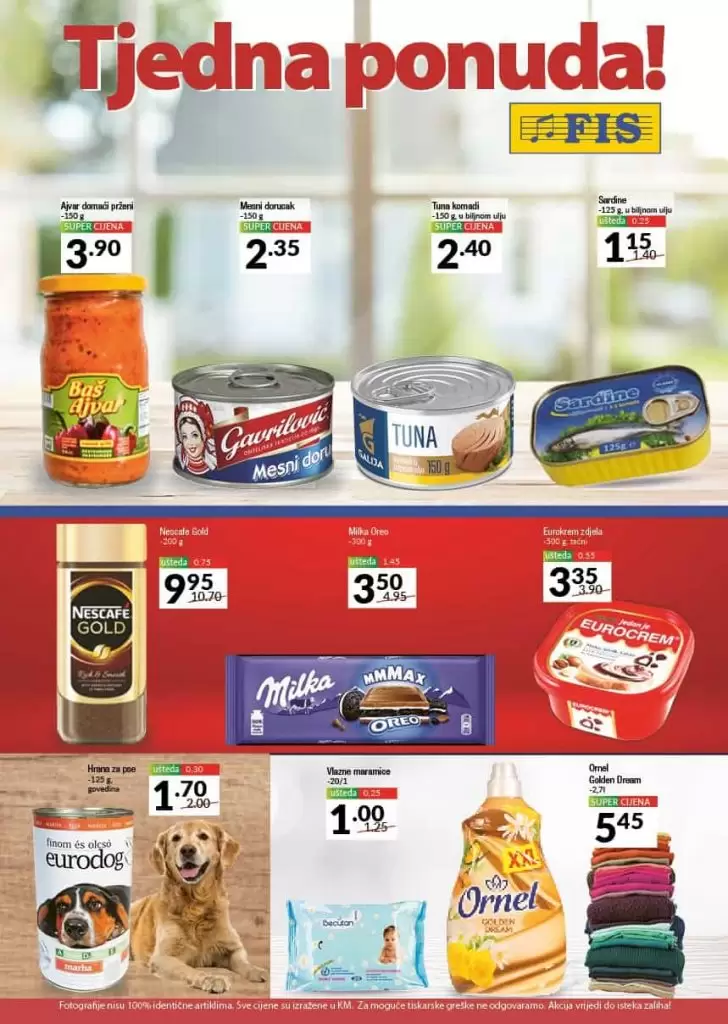 fis sedmicna ponuda. snizenje. popust, katalog. akcija. popusti. grupni popusti. snizeno.