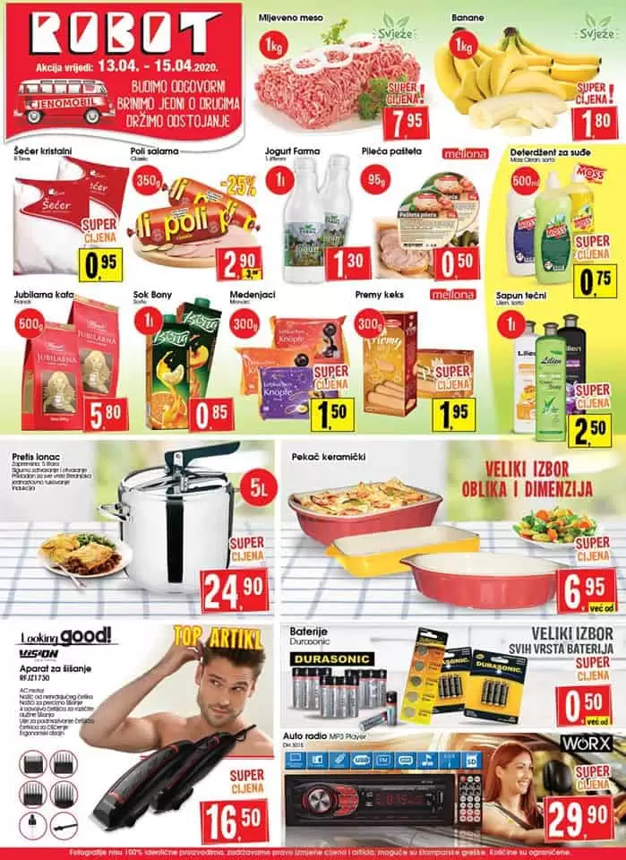 robot akcijski katalog. robot snizenje. popust.