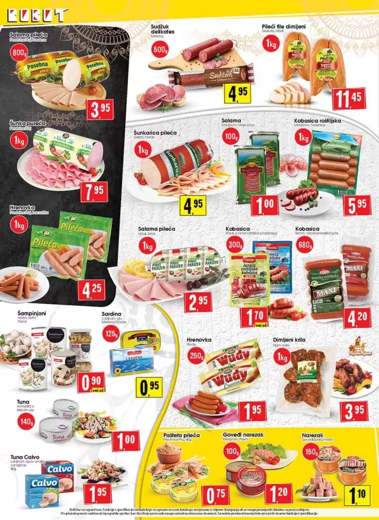 robot akcijski katalog. snizenje. akcija. popust. bingo. konzum. fis. popusti. snizeno.