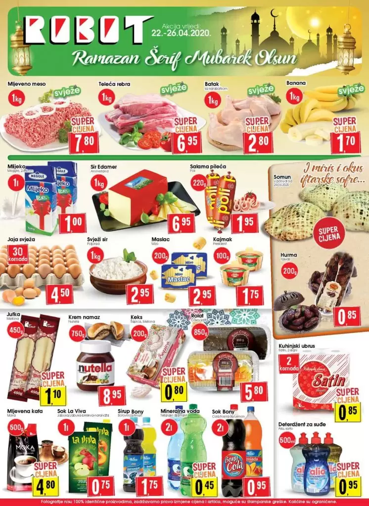 robot akcijski katalog. snizenje. akcija. popust. bingo. konzum. fis. popusti. snizeno.