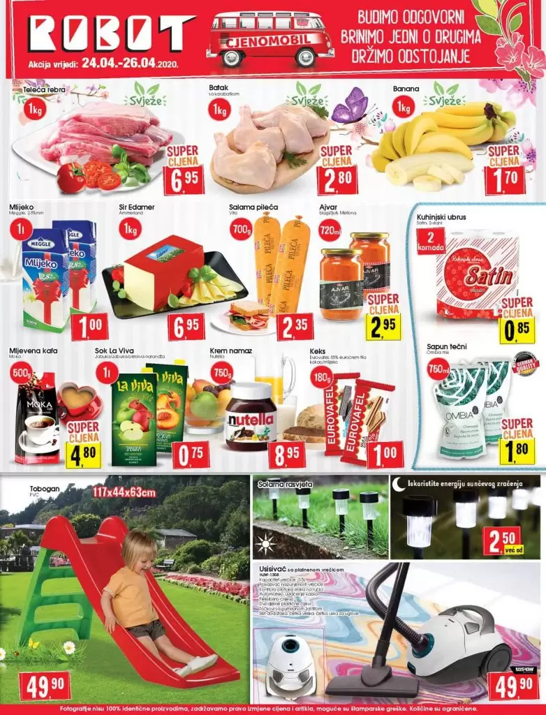 Robot akcijski katalog. robot katalog. kataloska akcija. snizenje. popust. 