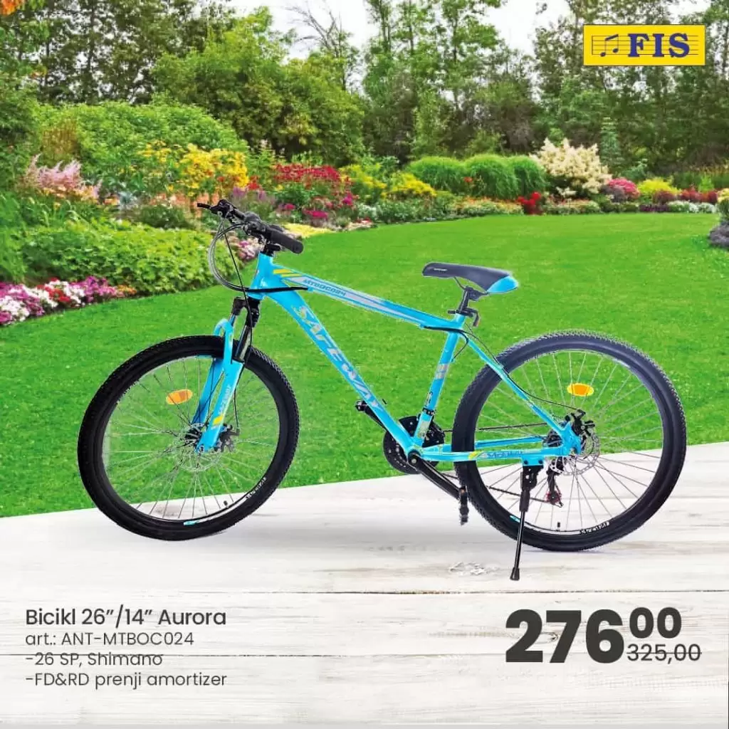 fis super akcija. snizenje. popusti. katalozi. bicikl