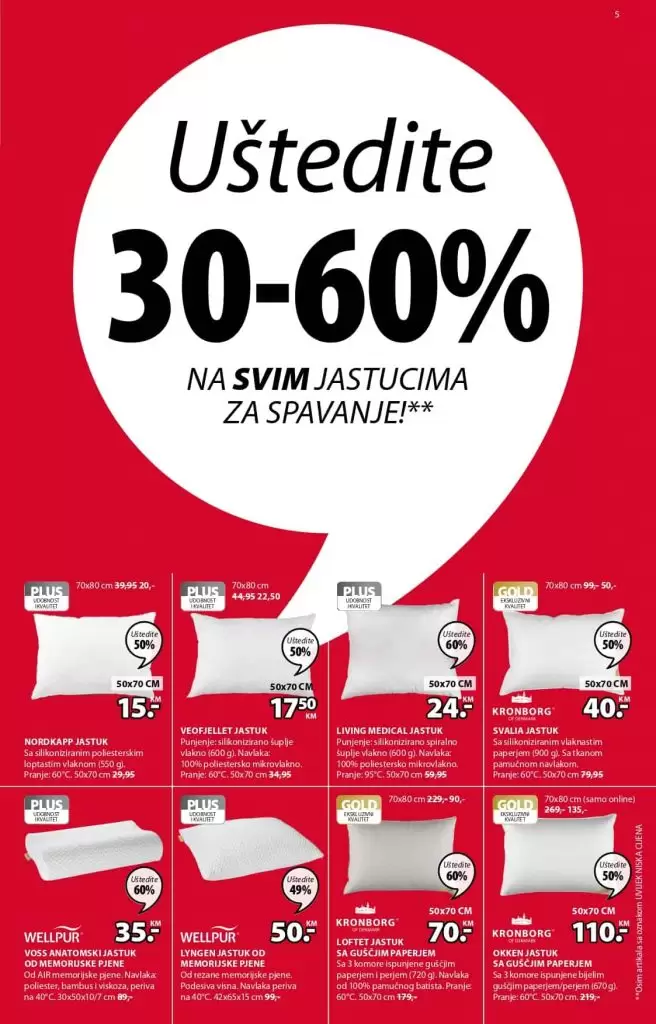 Jysk akcijski katalog. korona virus. snizenje. akcija. popust. 