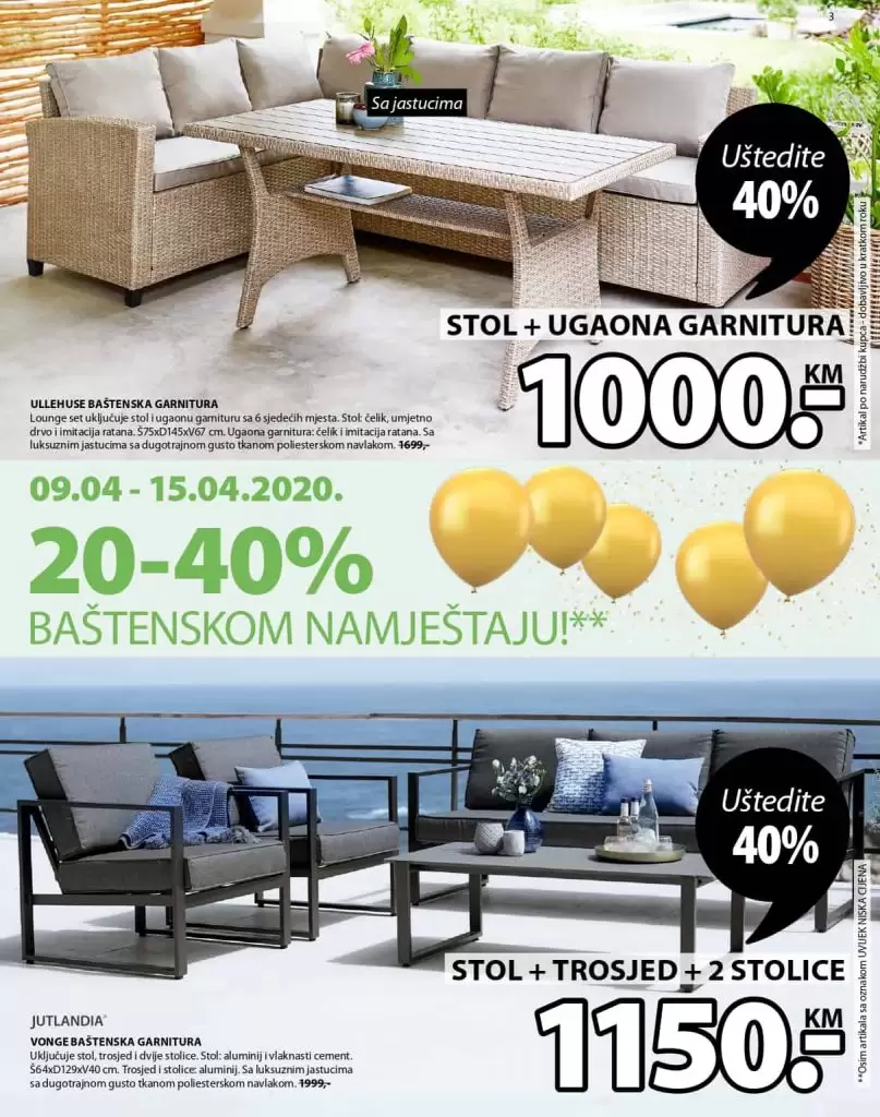 JYSK akcijski katalog. snizenje. popust. akcija. popusti. online kupovina. covid 19. korona virus.